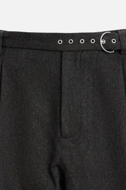 Fashion PANTALÓN CINTURÓN FRANELA Hombre Pantalones