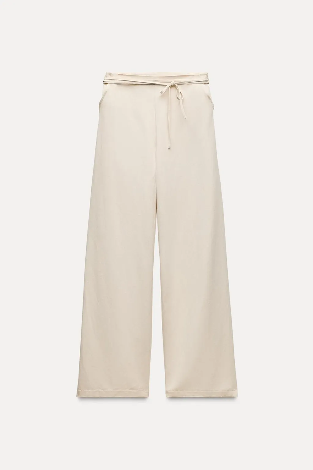 Fashion PANTALÓN CINTURÓN FULL LENGTH Mujer Pantalones