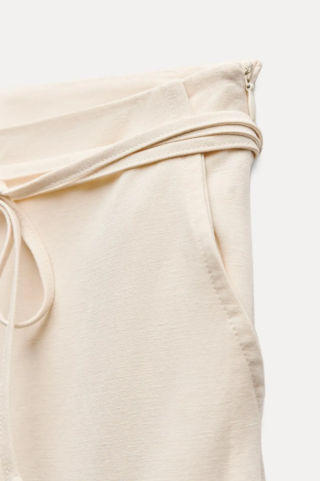 Fashion PANTALÓN CINTURÓN FULL LENGTH Mujer Pantalones