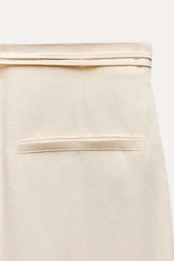 Fashion PANTALÓN CINTURÓN FULL LENGTH Mujer Pantalones