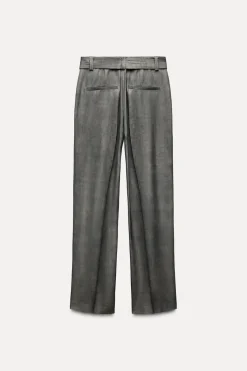 Online PANTALÓN CINTURÓN ZW COLLECTION Mujer Pantalones