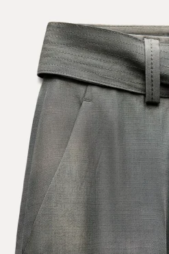 Online PANTALÓN CINTURÓN ZW COLLECTION Mujer Pantalones