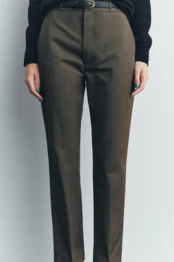 New PANTALÓN CINTURÓN ZW COLLECTION Mujer Pantalones