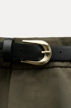 New PANTALÓN CINTURÓN ZW COLLECTION Mujer Pantalones