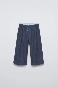 Niños ZARA 1½ - 6 Años·Pantalones<PANTALÓN COMBINADO CINTURILLA