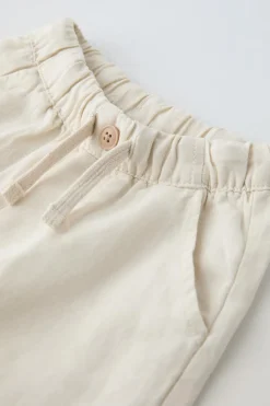 Niños ZARA 1½ - 6 Años·Pantalones|1½ - 6 Años·Pantalones / Leggings<PANTALÓN CON LINO