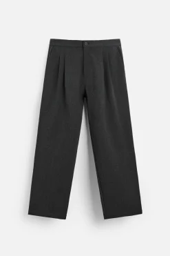 Hot PANTALÓN CON VISCOSA PLIEGUES Hombre Pantalones