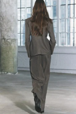 Online PANTALÓN CUADROS BANDA LATERAL ZW COLLECTION Mujer Pantalones