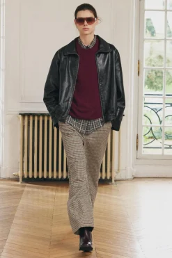 Fashion PANTALÓN CUADROS ZW COLLECTION Mujer Pantalones