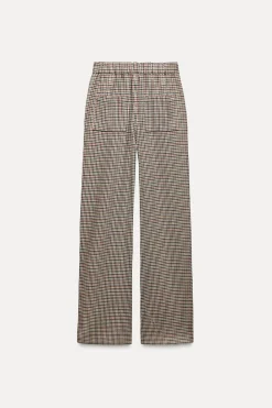 Fashion PANTALÓN CUADROS ZW COLLECTION Mujer Pantalones