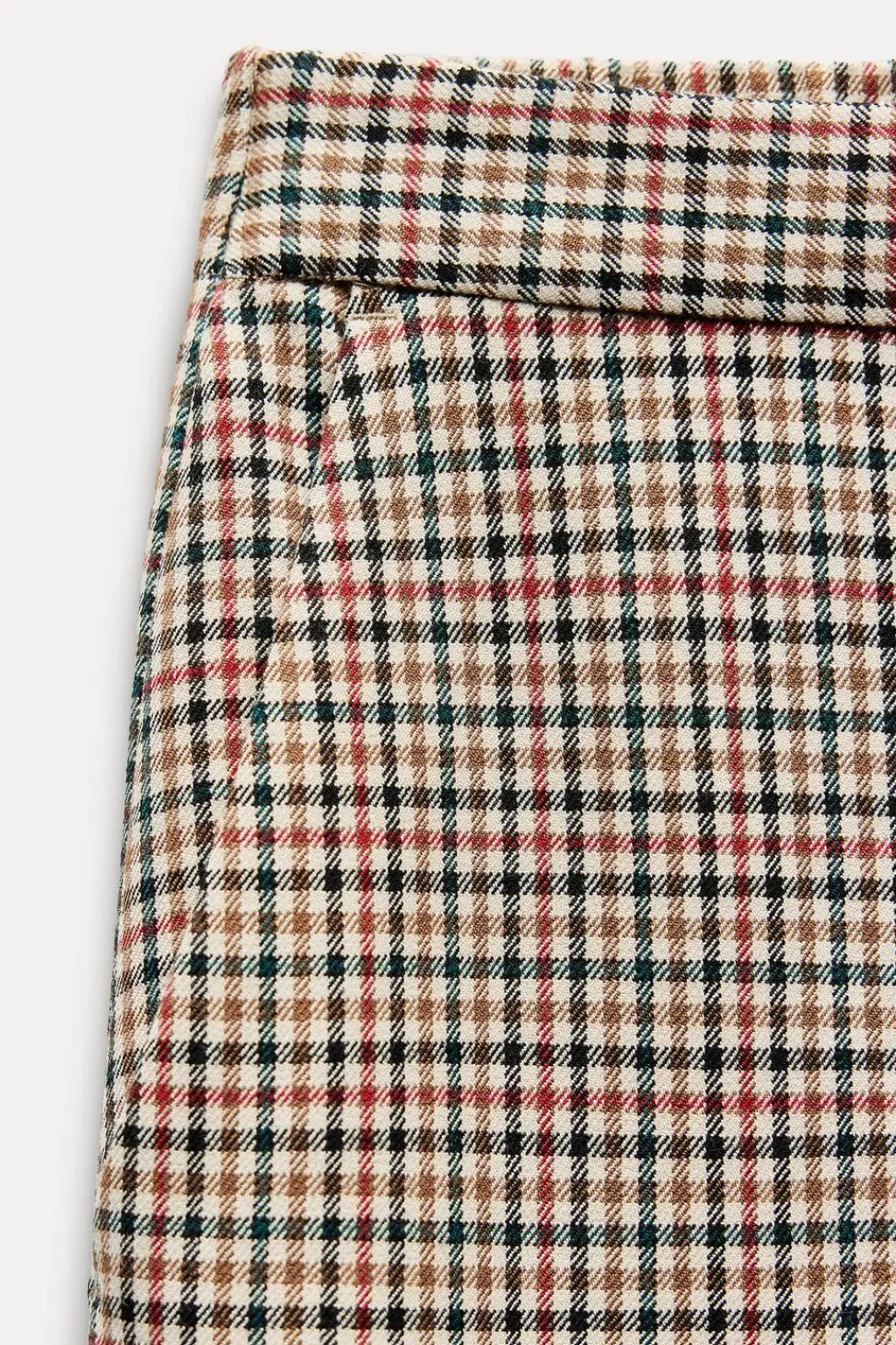 Fashion PANTALÓN CUADROS ZW COLLECTION Mujer Pantalones