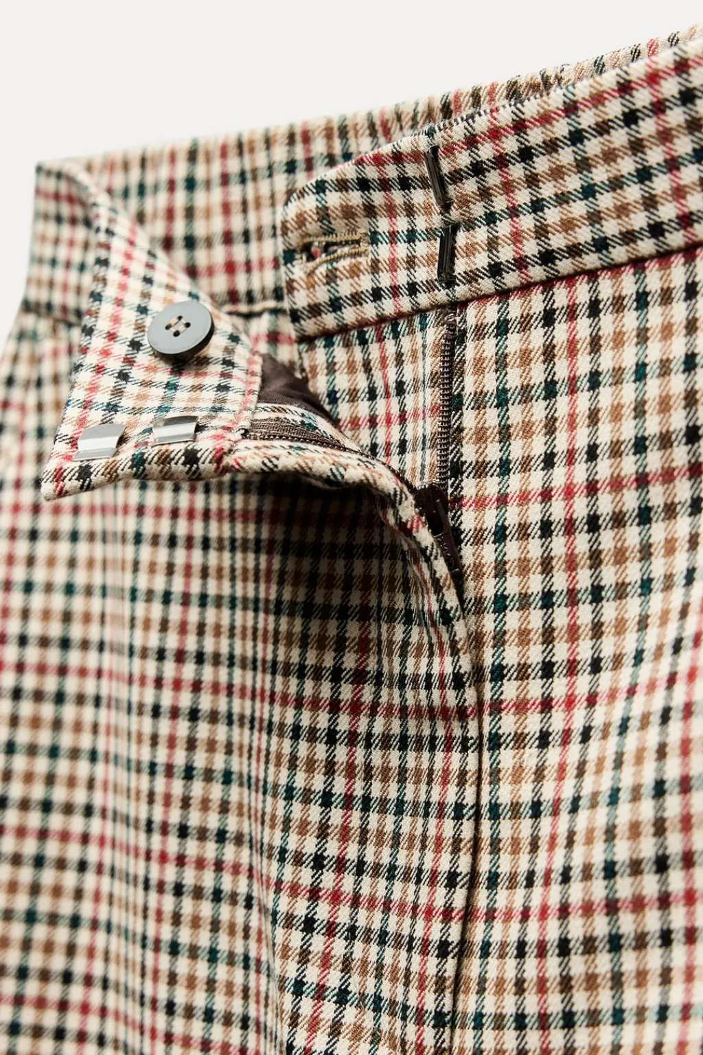 Fashion PANTALÓN CUADROS ZW COLLECTION Mujer Pantalones