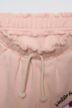 Niños ZARA 1½ - 6 Años·Pantalones|1½ - 6 Años·Licencias<PANTALÓN CULOTTE BORDADO HELLO KITTY©