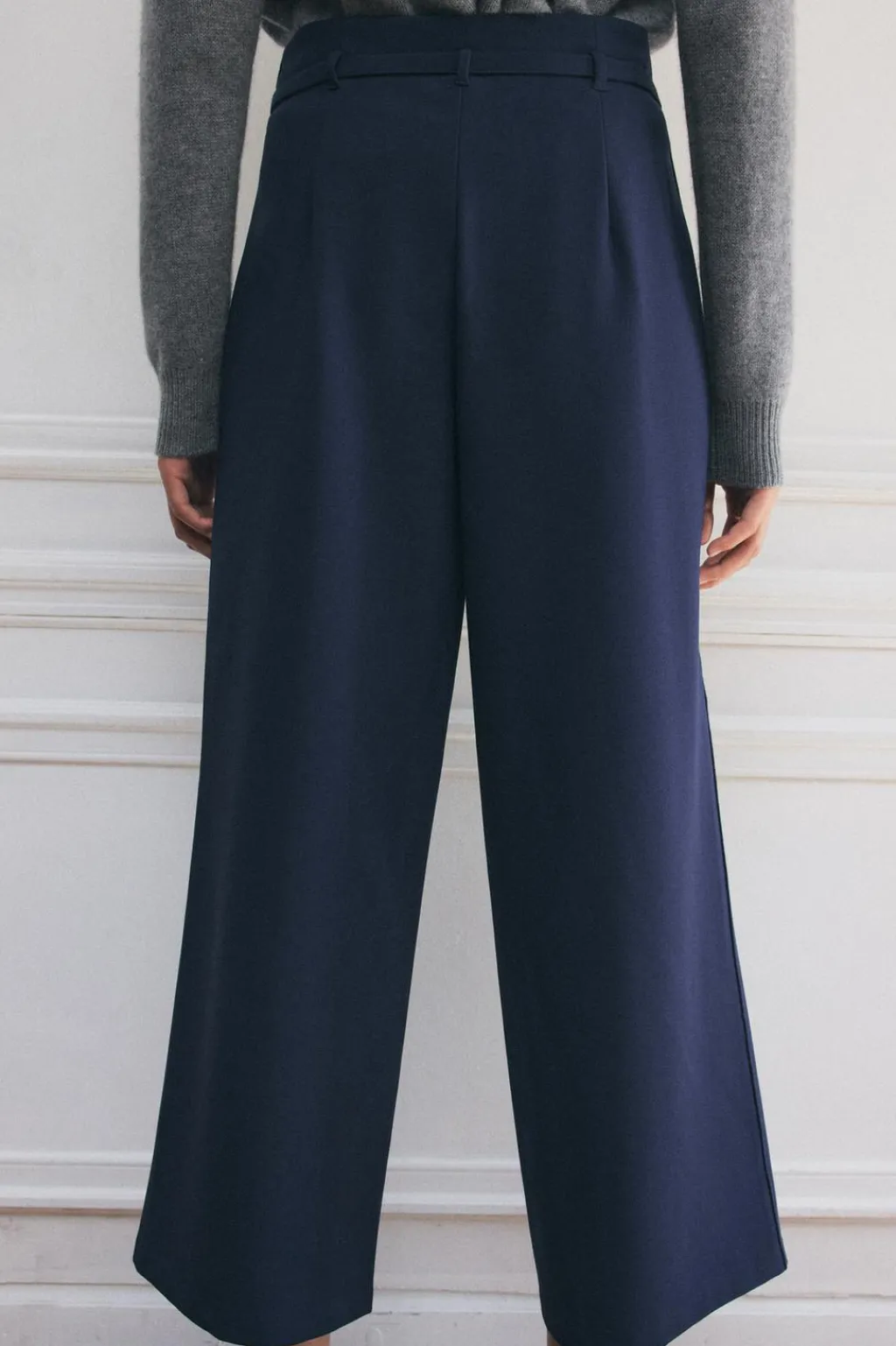 Fashion PANTALÓN CULOTTE CINTURÓN ZW COLLECTION Mujer Pantalones