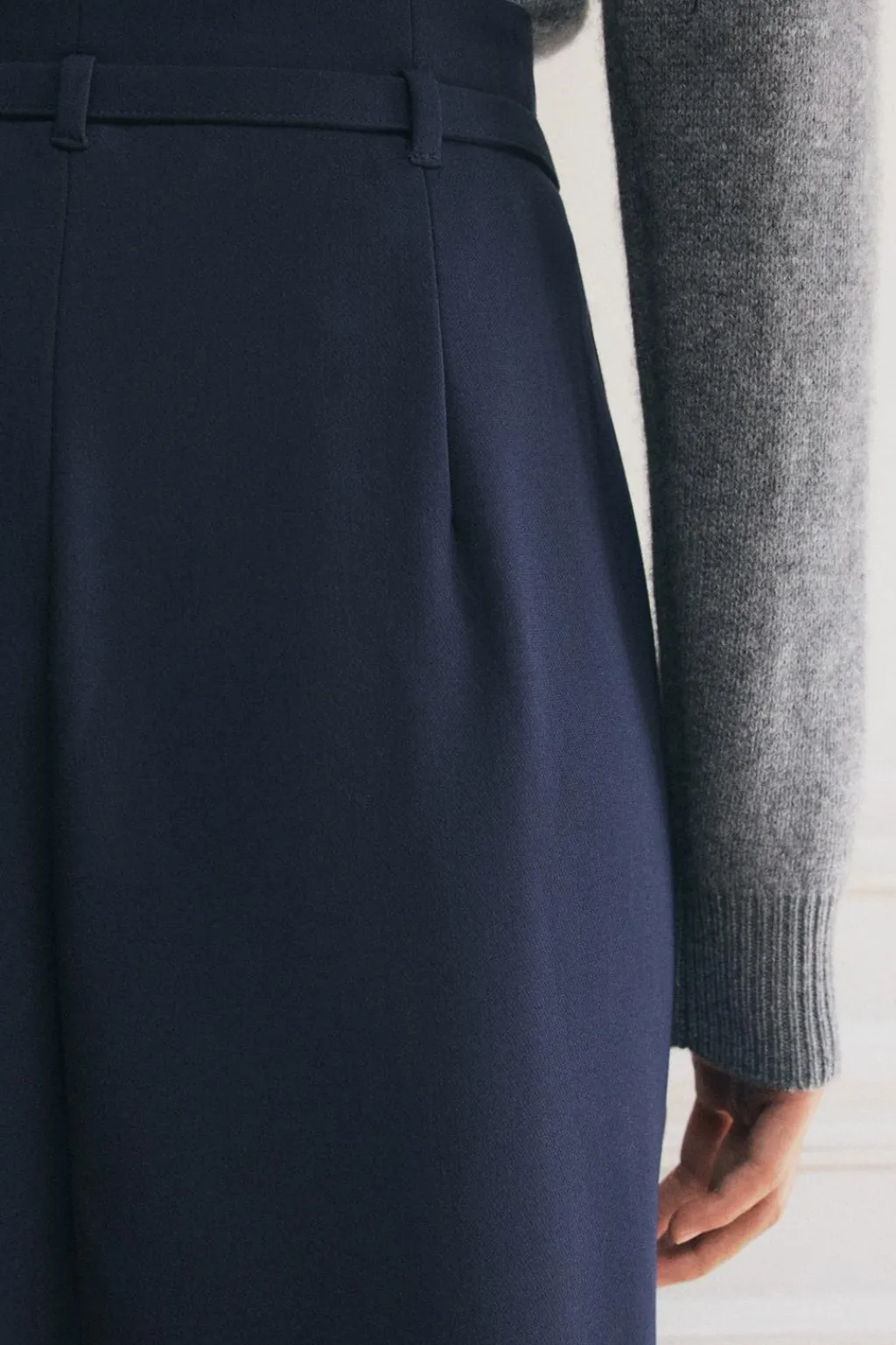 Fashion PANTALÓN CULOTTE CINTURÓN ZW COLLECTION Mujer Pantalones