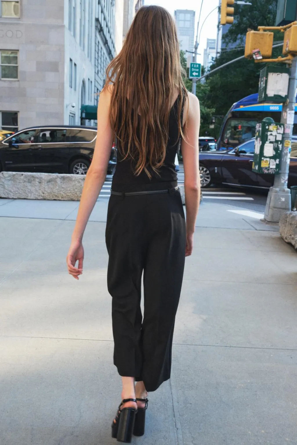 Outlet PANTALÓN CULOTTE CINTURÓN ZW COLLECTION Mujer Pantalones