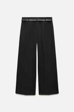 Outlet PANTALÓN CULOTTE CINTURÓN ZW COLLECTION Mujer Pantalones