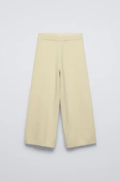 Niños ZARA 6 - 14 Años·Punto|6 - 14 Años·Pantalones<PANTALÓN CULOTTE LISO
