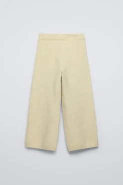 Niños ZARA 6 - 14 Años·Punto|6 - 14 Años·Pantalones<PANTALÓN CULOTTE LISO