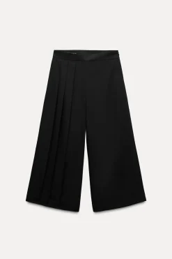 Clearance PANTALÓN CULOTTE PLIEGUES Mujer Pantalones