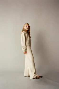 Niños ZARA 6 - 14 Años·Punto|6 - 14 Años·Pantalones<PANTALÓN CULOTTE PUNTO