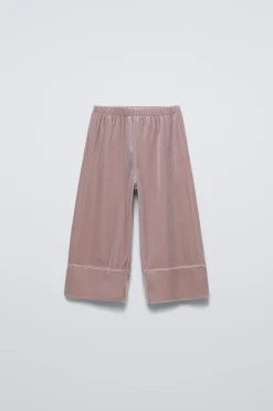 Niños ZARA 1½ - 6 Años·Pantalones<PANTALÓN CULOTTE TERCIOPELO