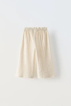 Niños ZARA 1½ - 6 Años·Pantalones|1½ - 6 Años·Total Look<PANTALÓN CULOTTE TEXTURA