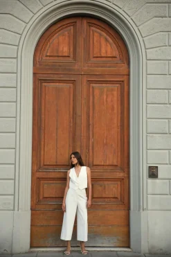 Hot PANTALÓN CULOTTE TIRO ALTO Mujer Pantalones