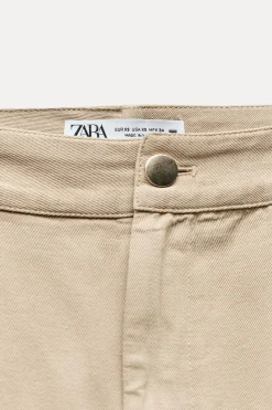 Sale PANTALÓN CULOTTE TIRO ALTO Mujer Pantalones