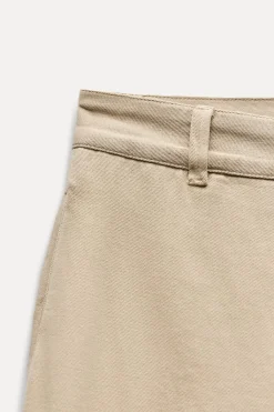 Sale PANTALÓN CULOTTE TIRO ALTO Mujer Pantalones