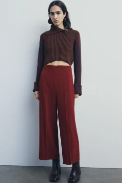 Discount PANTALÓN CULOTTE ZW COLLECTION Mujer Pantalones