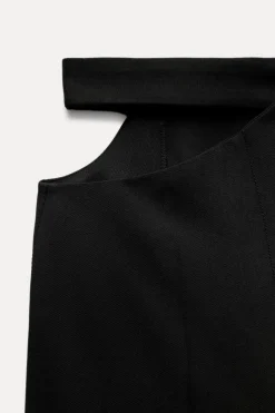 Hot PANTALÓN CUT OUT CON LANA ZW COLLECTION Mujer Pantalones