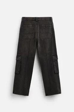Sale PANTALÓN DENIM CARGO BOLSILLOS Hombre Jeans