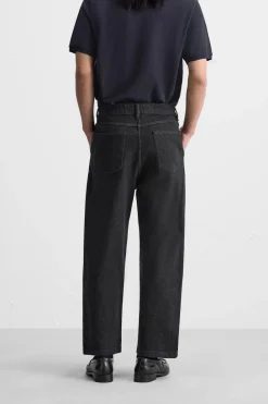 Discount PANTALÓN DENIM PLIEGUES Hombre Jeans
