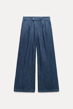 Outlet PANTALÓN DENIM Z1975 FLUIDO WIDE LEG Mujer Jeans