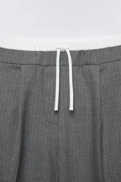 Niños ZARA 6 - 14 Años·Pantalones<PANTALÓN DOBLE CINTURILLA