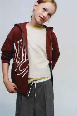 Niños ZARA 6 - 14 Años·Pantalones<PANTALÓN DOBLE CINTURILLA