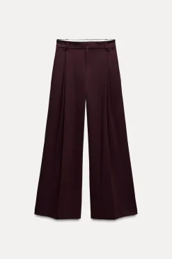 Online PANTALÓN DOBLE PLIEGUE Mujer Pantalones