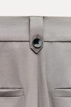 Outlet PANTALÓN DOBLE PLIEGUE Mujer Pantalones