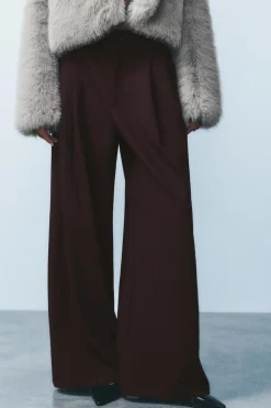 Best PANTALÓN DOBLE PLIEGUE Mujer Pantalones