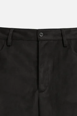 Hot PANTALÓN EFECTO ANTE Hombre Pantalones