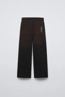 Niños ZARA 6 - 14 Años·Pantalones|6 - 14 Años·Total Look<PANTALÓN EFECTO LAVADO ETIQUETA