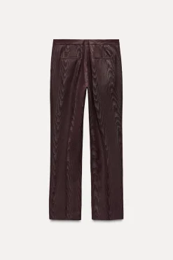 Clearance PANTALÓN EFECTO MOIRÉ ZW COLLECTION Mujer Pantalones