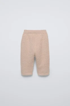 Niños ZARA 6 - 18 Meses·Punto|6 - 18 Meses·Pantalones / Leggings<PANTALÓN EFECTO PELO
