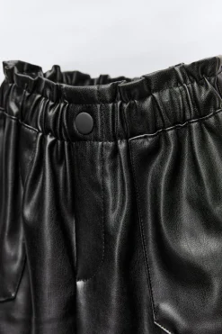 Niños ZARA 1½ - 6 Años·Pantalones|6 - 18 Meses·Pantalones / Leggings<PANTALÓN EFECTO PIEL