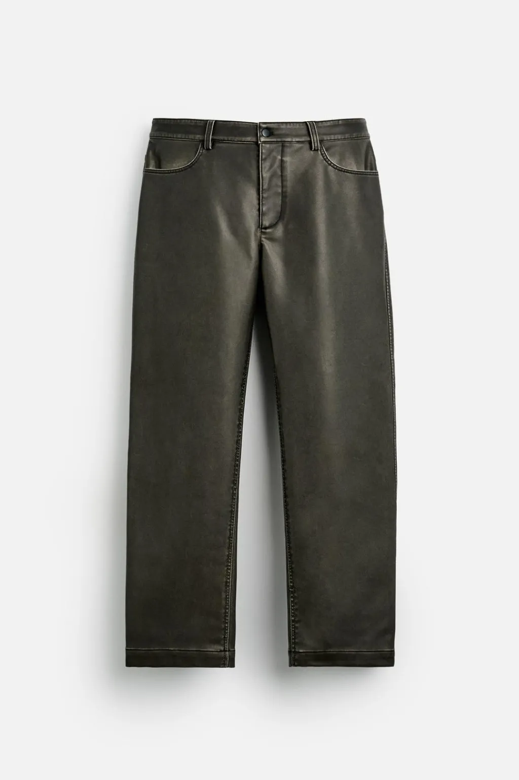 New PANTALÓN EFECTO PIEL LIMITED EDITION Hombre Pantalones