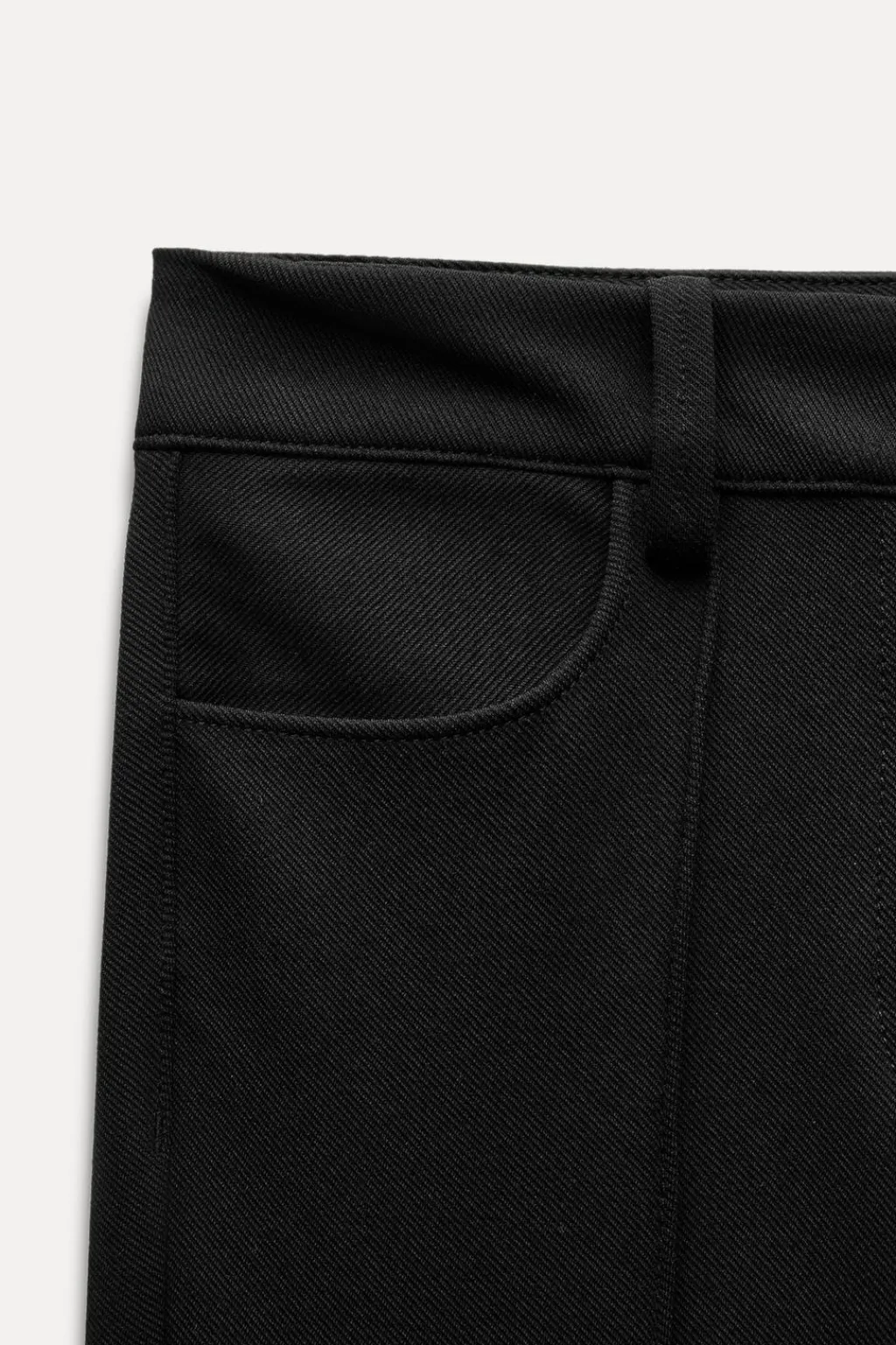 Hot PANTALÓN ELÁSTICO FLARE Mujer Pantalones