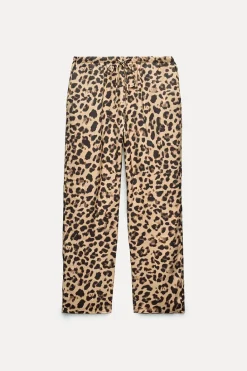 Best PANTALÓN ESTAMPADO ANIMAL Mujer Pantalones