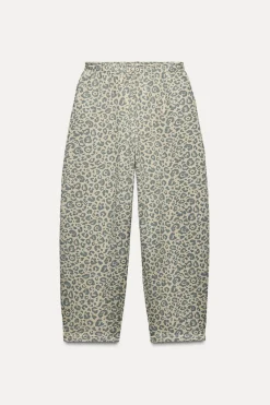 Outlet PANTALÓN ESTAMPADO ANIMAL EFECTO LAVADO Mujer Pantalones|Sudaderas / Joggers
