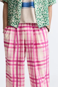 Best PANTALÓN ESTAMPADO CUADROS LIMITED EDITION Hombre Pantalones